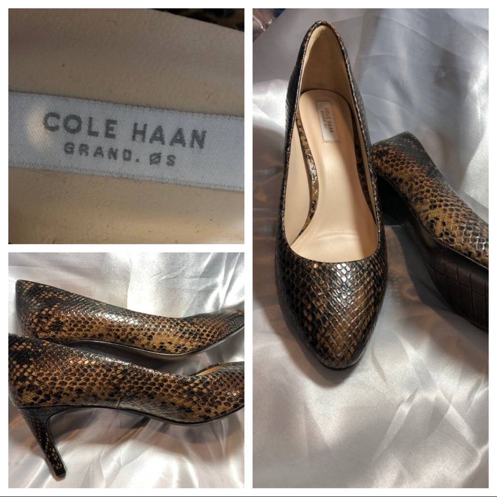 Cole Haan Grand OS leather  pumps Sz 8B